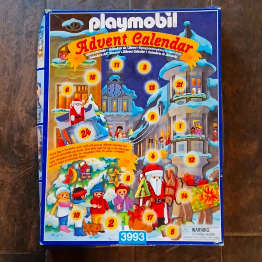 XMAS READY!!  3 Vintage Playmobil advent calendars (not a set)